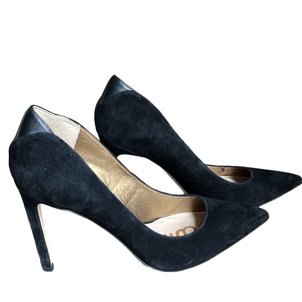 Sam Edelman suede pointy toe stiletto - Picture 9 of 13